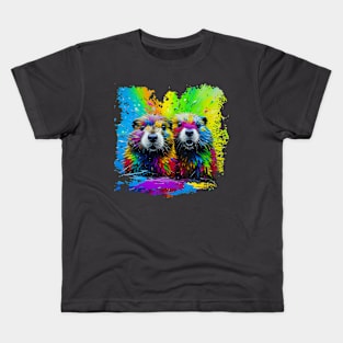 LGBT Beaver T-shirt Kids T-Shirt